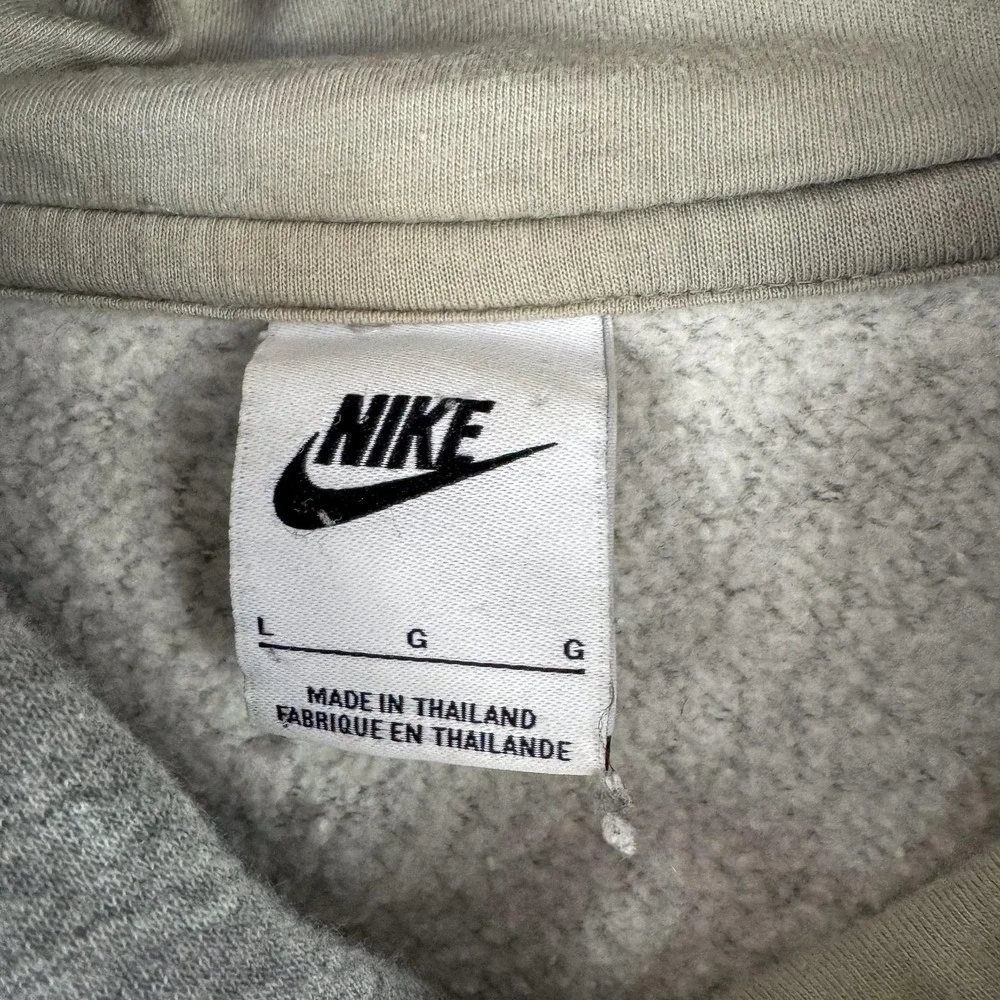 Dallas Cowboys Hoodie Pullover Mens Large Gray NFL Football‎ Fleece Nike